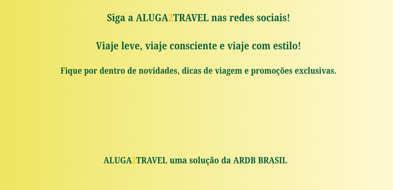 Rodapé e redes sociais